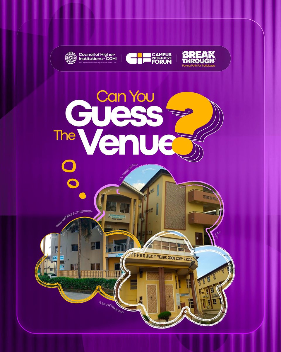 _The stage is set, but where exactly is it?_ 🤔

These buildings are hints to where the *breakthrough* will be taking place and we are curious to see who can take the right guess. 

Drop your guesses in the comments, let’s see who knows their campus best! 😉👇