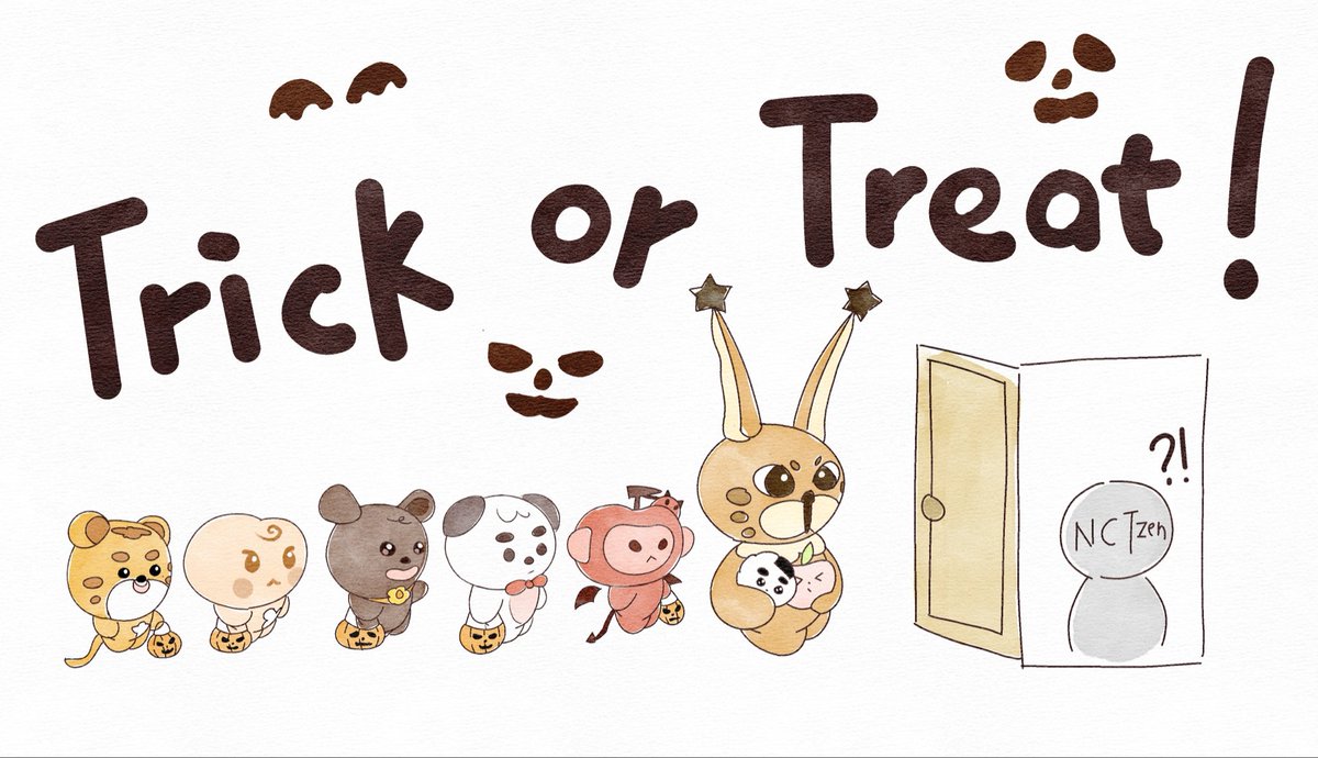 #NCT127 
Late Halloween greetings～🎃💖