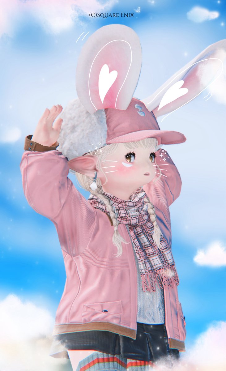さむくなってきたよ〜🐇⸒⸒
#ララフェル