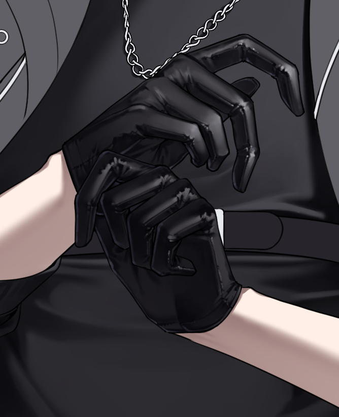 手袋塗ってたら時間溶けた