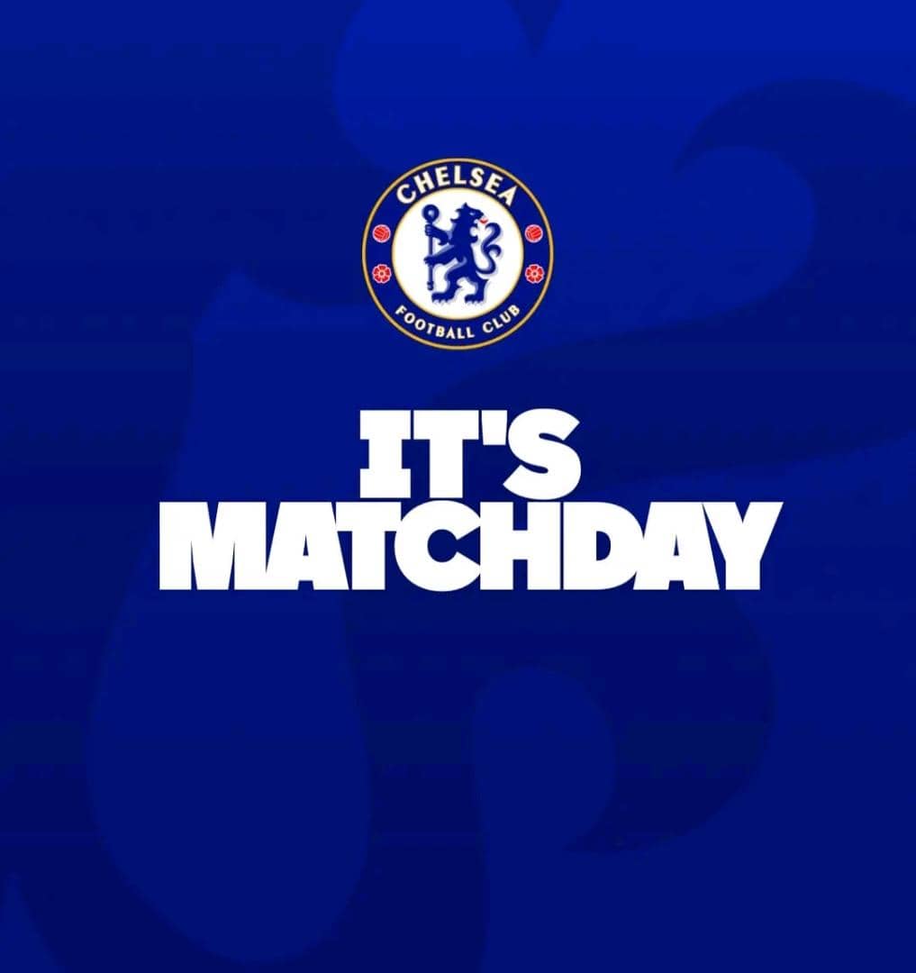 "It's MATCHDAY 🔥⚽️! Chelsea FC is gearing up for a big game! 🏟️💙"