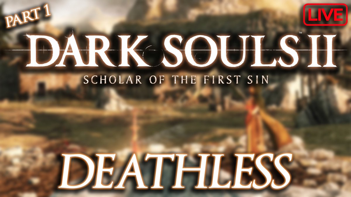 libralonix's tweet image. Out of the frying pan and into the fire as I CONTINUE my Dark Souls Deathless challenge run with Dark Souls 2 Scholar of the First Sin!

💀NOW LIVE💀

twitch.tv/libralonix
