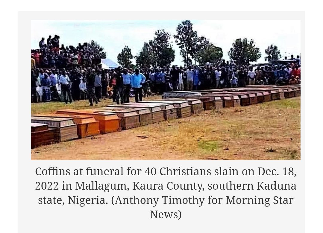 Amb_Honesty's tweet photo. @YusufTuggar For the avoidance of any doubt, and as the victims and survivors of this terrorism and crime against humanity, let the record show that there is a massive genocide against the Christians in Nigeria with the aim of wiping out the entire MiddleBelt Christian of Nigeria 🇳🇬 https://t.co/dfCObKHhVi