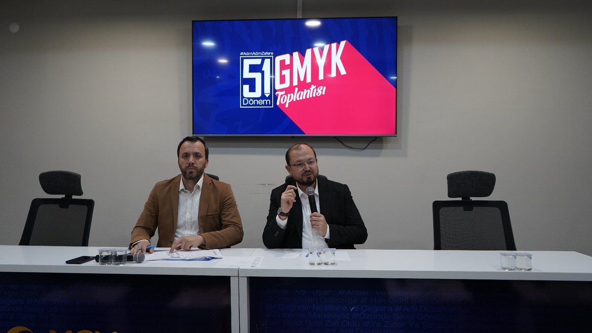 agdorgtr's tweet image. 📍Genel Başkanımız Salih Turhan Bey, Genel Başkan Yardımcılarımız ve GMYK Üyelerimizin katılımıyla 51. Dönem Kasım Ayı GMYK Toplantımız icra edildi.

#AdımAdımZafere
#BirYıldızınİzinde