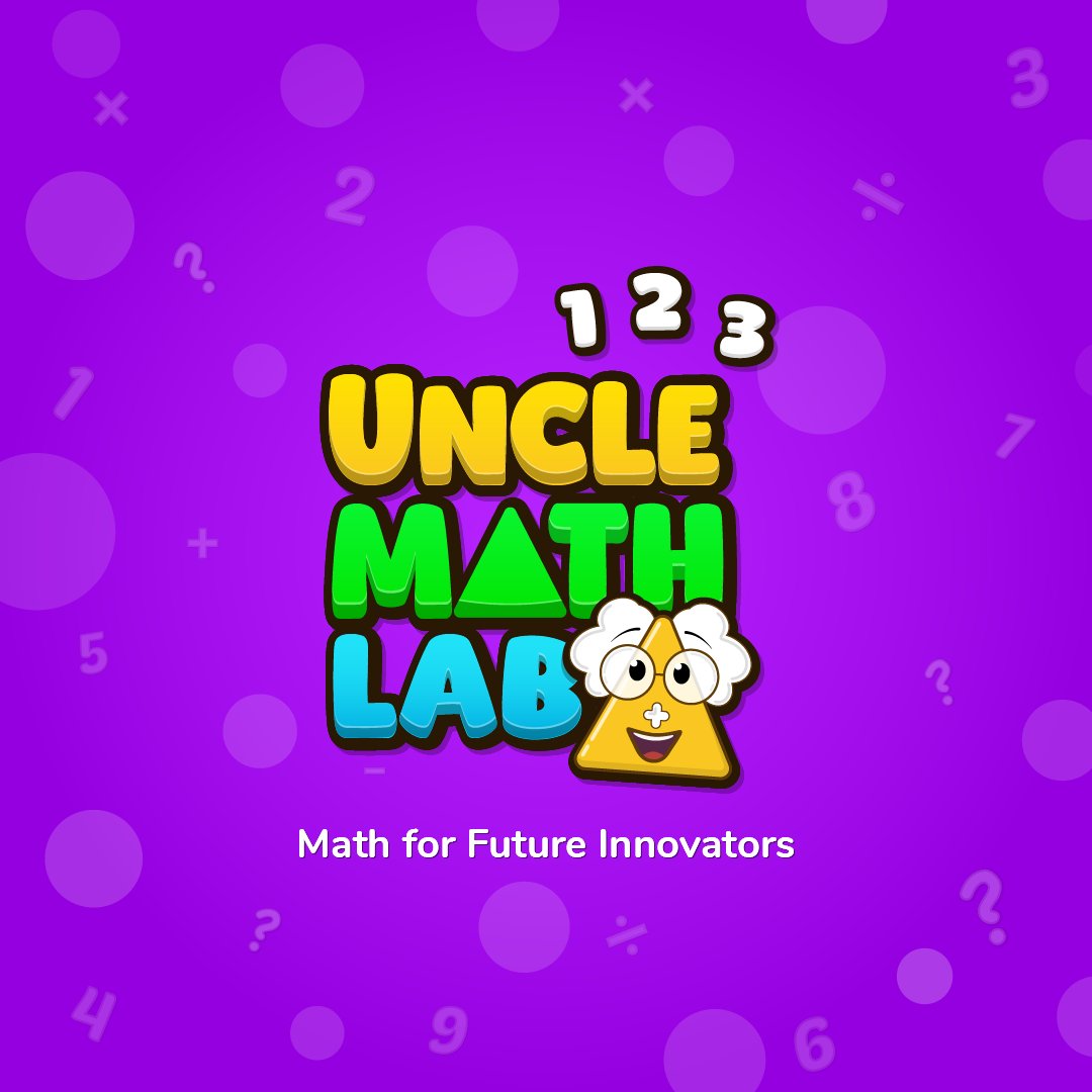 unclemathlab's tweet image. Welcome to Uncle Math Lab! 👋😄
Where Math becomes an adventure 🌎 and kids love❤️ , think  🧠 , and build 👐  with Math

#UncleMathLab #Fun2DoLabs #Logo #maths #innovation #education