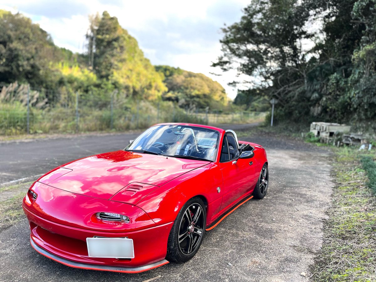 今日は久々に車内掃除してコーティングかけて近所をプチツー！オイルも食ってなくてまずまず！スーチャーのブロア音が少し大きい気がするのだけ要チェックかな！