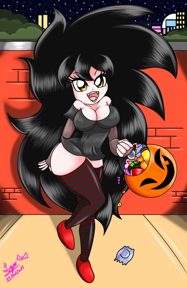 LazuliUwi's tweet photo. Sicorni Dracula >:3

Aqui presento esta sicorni disfrazada de mavis dracula, llendo a pedir dulces y siendo alumbrada por una literna en una zona oscura del parque.
Al parece le dan los mejores dulces a ella n3n.

((Disculpen la ausencia, estuve muy ocupado))
#Halloween2025 https://t.co/S5pgSewq68
