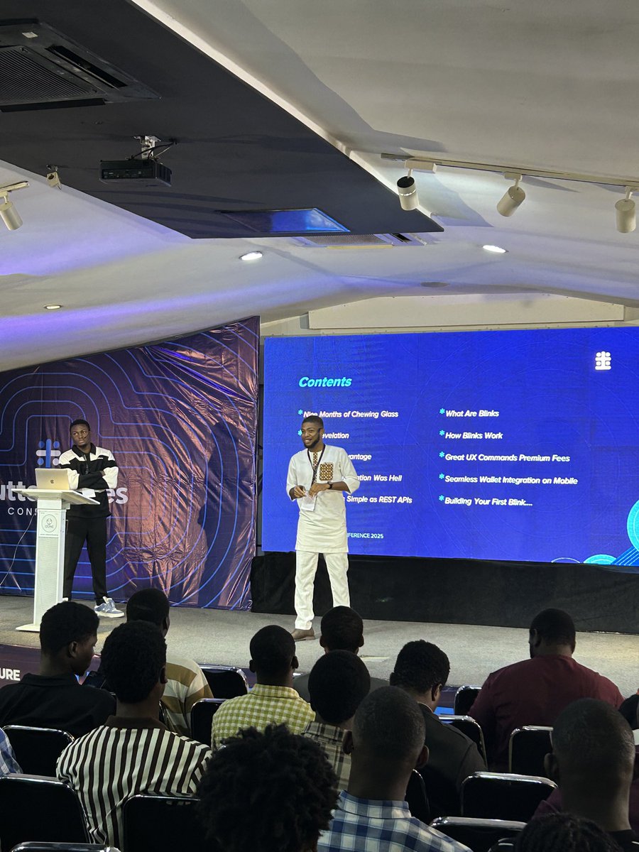 flutterbyteconf's tweet image. First speakers are live and active 🎯. 
Showing us how the Dart Coral package Interacting with Solana Programs easier. 
 #FBC25 #FlutterBytesConference2025
Did you know how was very difficult it was without the Dart Coral package... like low-level difficult? 🤔