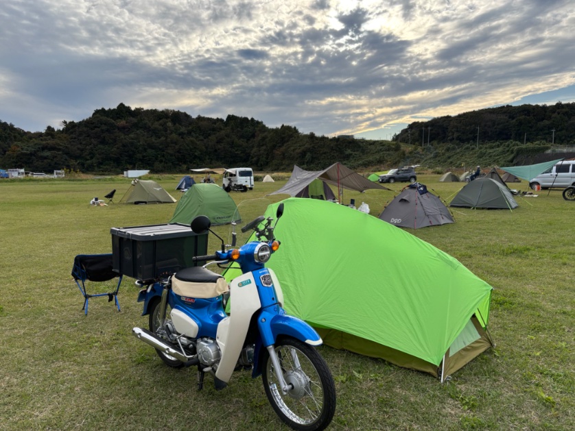 marune9r's tweet image. 本日は大洗でキャンプです

 #MLS7