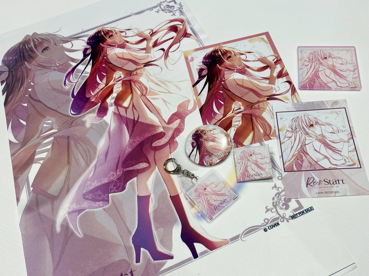 ⚒️#AZKi New EP『Re:Start』『Re:Birth』発売まであと3日⚒️ 💿各