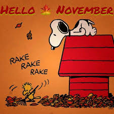 #Snoopy : Hello November! 🍂✨ As we transition into the cozy vibes of late autumn, let's embrace the change and look forward to new beginnings. Share your goals, dreams, or anything you're excited about this month! 💬👇 
#HelloNovember #NewMonthNewGoals #AutumnVibes #Gratitude