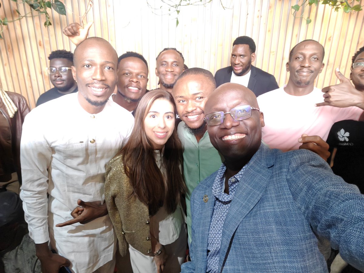 Hanging out with the BFFs at the BFF Demo Day!

Thank you Amb. <a href="/pthigo/">Amb. Philip, Thigo, MBS</a> for always showing up for onchain builders, and your support as the Government of Kenya!

We were honoured to have you give the opening keynote at the Africa Based Founders Fellowship in Nairobi.

Asante sana!