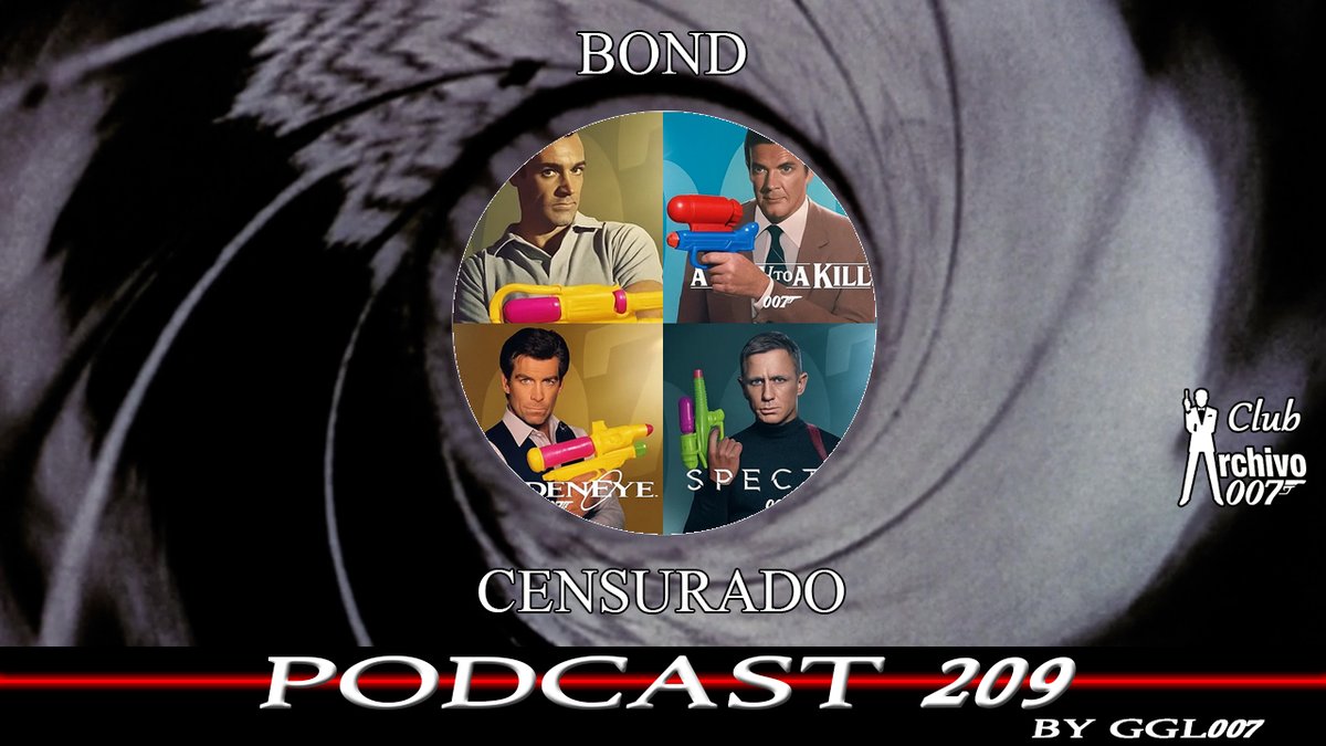 Podcast mensual 209 de Archivo 007: YA EN ABIERTO goo.su/vbWUdVC Presenta ggl007 con claalc, Ebardo y Fmor y hablamos de sexo, violencia, racismo y drogas. ¡No os lo perdáis!

#JamesBond #censura #podcast #podcastenespañol #sexo #violencia #Archivo007 #ClubArchivo007