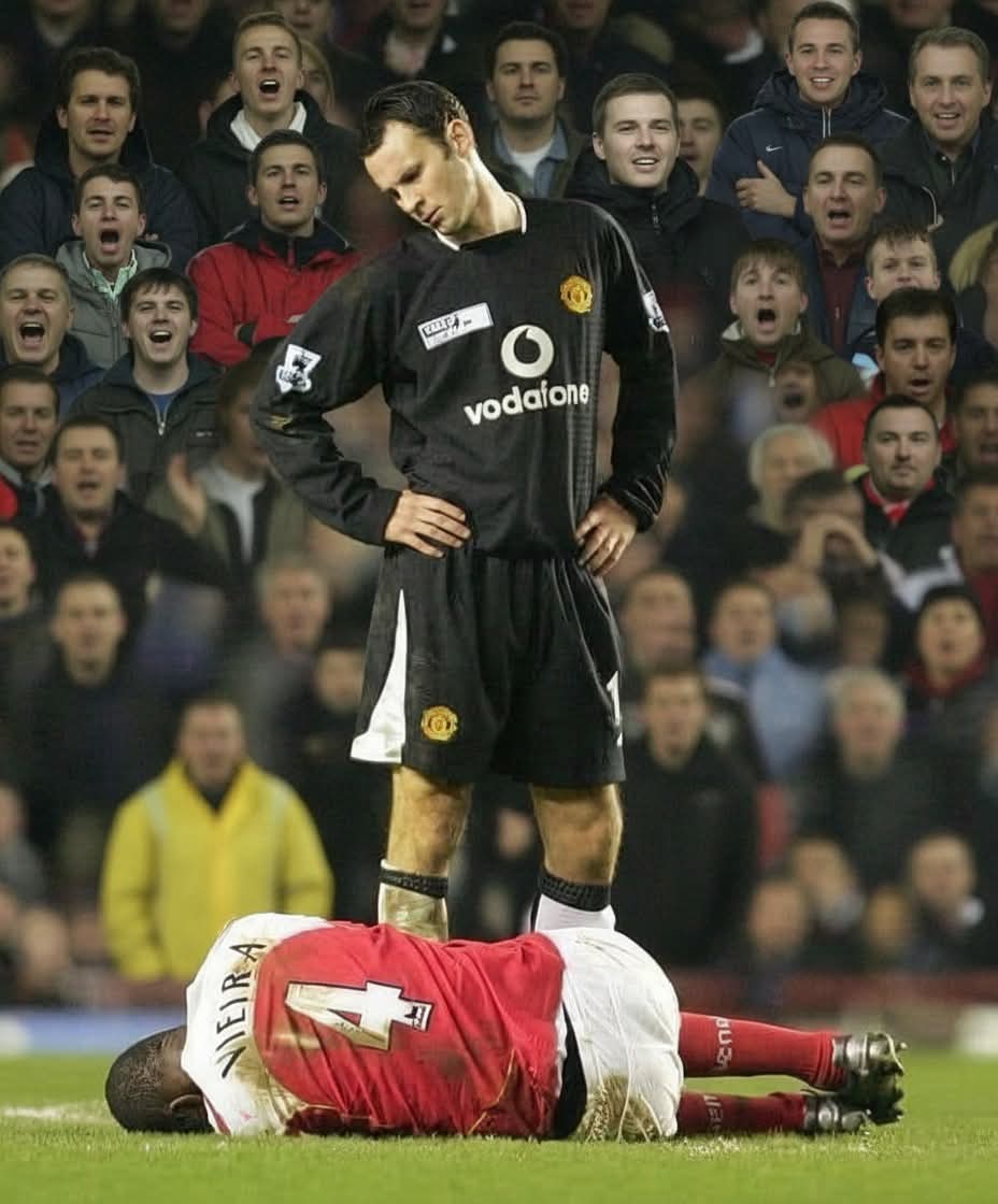 Ryan Giggs: “I didn’t like Arsenal. I didn’t like Vieira, he was dirty and got away with murder. I didn’t like Petit, he had long hair. I didn’t like Bergkamp. I didn’t like Pires even though when you meet him he’s actually dead nice."
