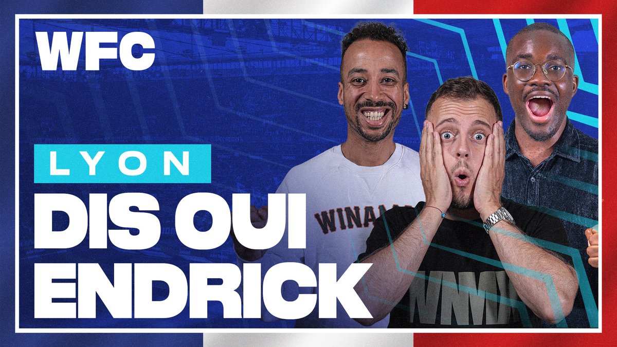 🔥 Endrick à l’OL : un transfert complètement dingue ?

📺 LIVE À 12H ▶️ youtube.com/watch?v=wwedIW…

🗣️ <a href="/tidianymbo/">Tidiany M'Bo</a> / <a href="/TBonnavent/">Thomas Bonnavent</a> / <a href="/EltoMok/">Elton Mokolo</a>