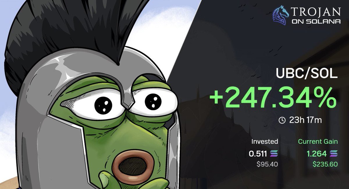 revdev888's tweet image. Longest I’ve held something. I think holding might be the new thing. I sold some of my bags just over 180k

Had to take profit 

$UBC 

7StfuTVEwYxwqnpLLrqz1qoB9pDvDmvMhdEkE4PLpump