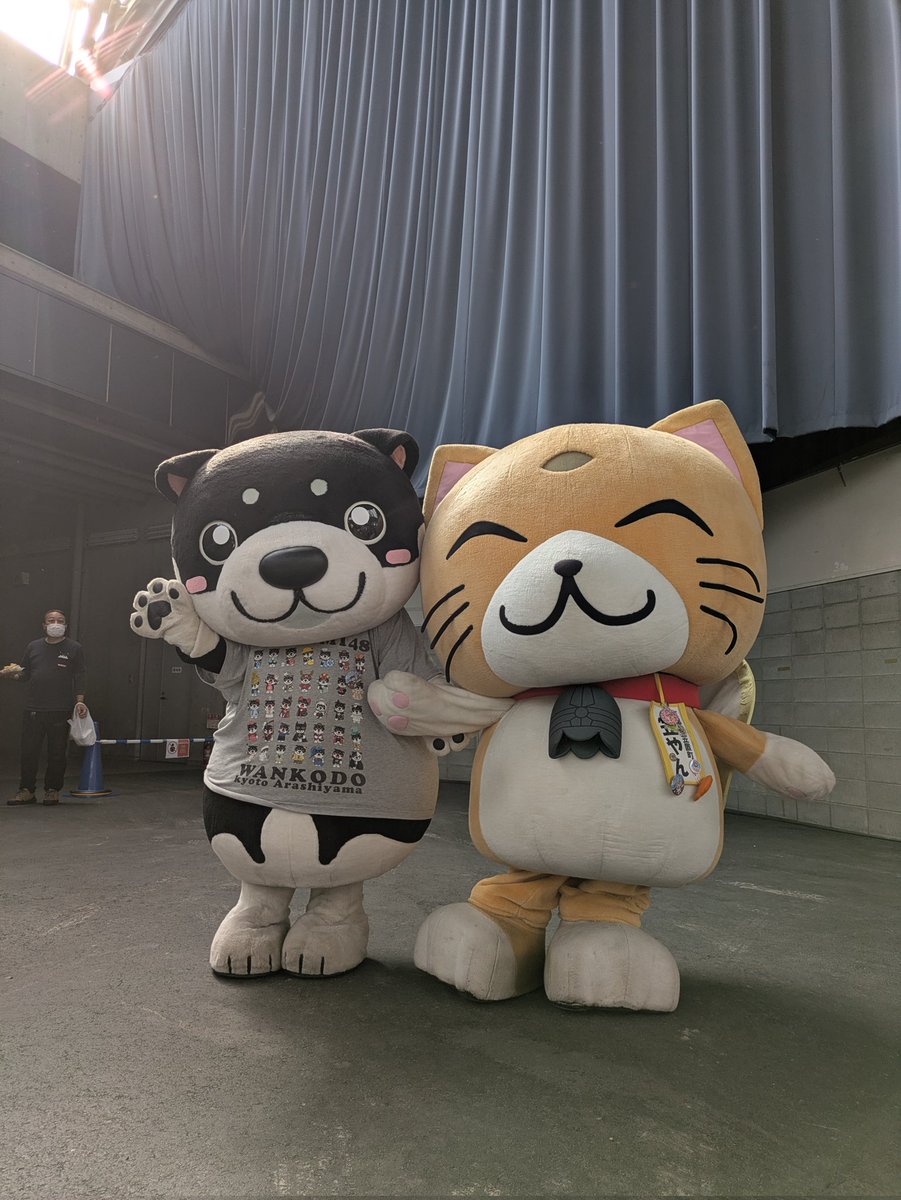 鶴見緑地フェスタ2025 1日目終了しましたニャン 今日参加のキャラの