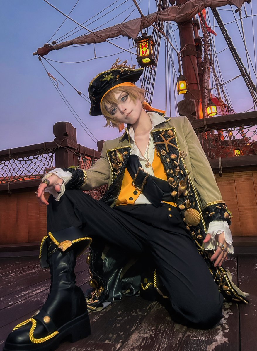 hisameyasan's tweet photo. 念願のスケアリーラギーインパ✨🍩🏴‍☠️✨
#Dハロ仮装  #Dハロツイステ https://t.co/42s1Goo6vl
