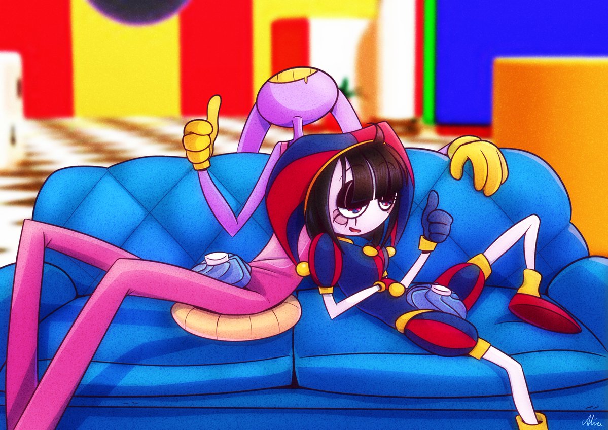 screaming_alice's tweet image. Thank you so much for over 1.4k followers! ❤️

And big thanks to everyone who supported and motivated me during last month. 
It was such a blast!
I still have a lot of ideas, so stay tuned 🙂
#tadc #jax #pomni #funnybunny #JaxxPomni