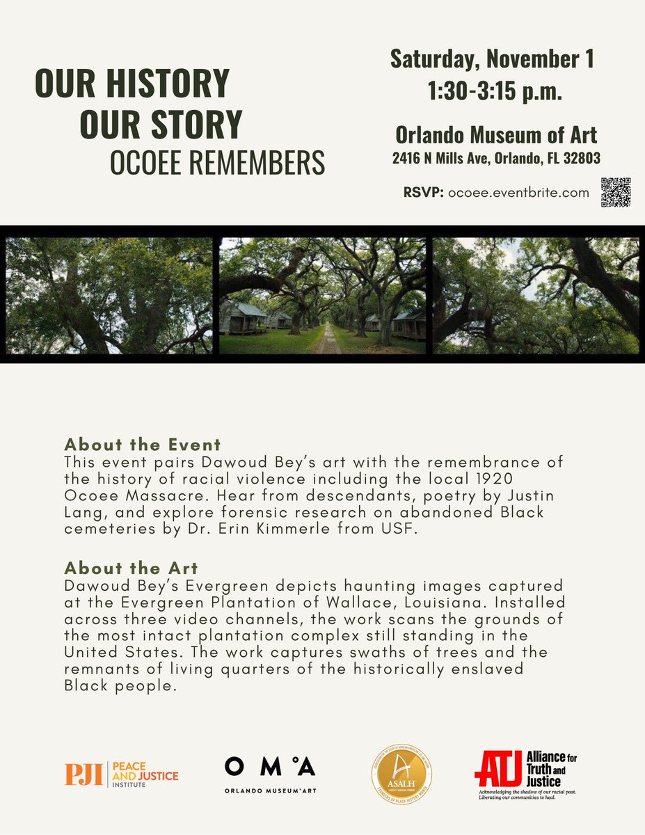 537votes's tweet image. Events planned to honor victims of the 1920 Election Day Ocoee Massacre mynews13.com/fl/orlando/new…