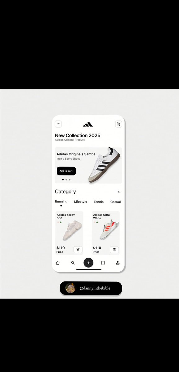 dannyinthebible's tweet image. Happy new month ❤️
Check out these mobile ui screens i did for Adidas ✨ #uidesign