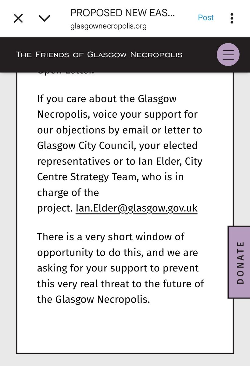 There is a proposal to create a new eastern entrance to this historic cemetery, which would be detrimental. I would urge anyone who has an interest in the #Glasgow #Necropolis to read this open letter from the Friends group and take action glasgownecropolis.org/wp-content/upl…
#31DaysOfGraves