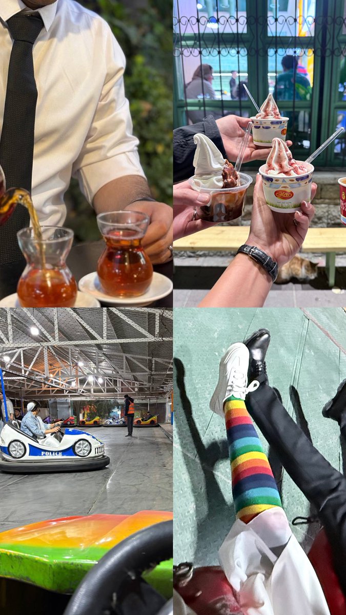 about_nafise's tweet image. ۸ صبح لباسی که مامانم دوخته بود رو پوشیدم،
شیتان پیتان کردم
و رفتیم محضر بعله ها رو گفتیم.
بعد یکی از ماشینا رو پاپیون زدیم و زدیم به جاده. 
بعد رفتیم دم خونه رفیقامون و دونه دونه سوپرایزشون کردیم،
بعدشم دسته‌جمعی رفتیم کافه و شهربازی
و تا پاسی از شب در خیابان‌ها قر دادیم :)