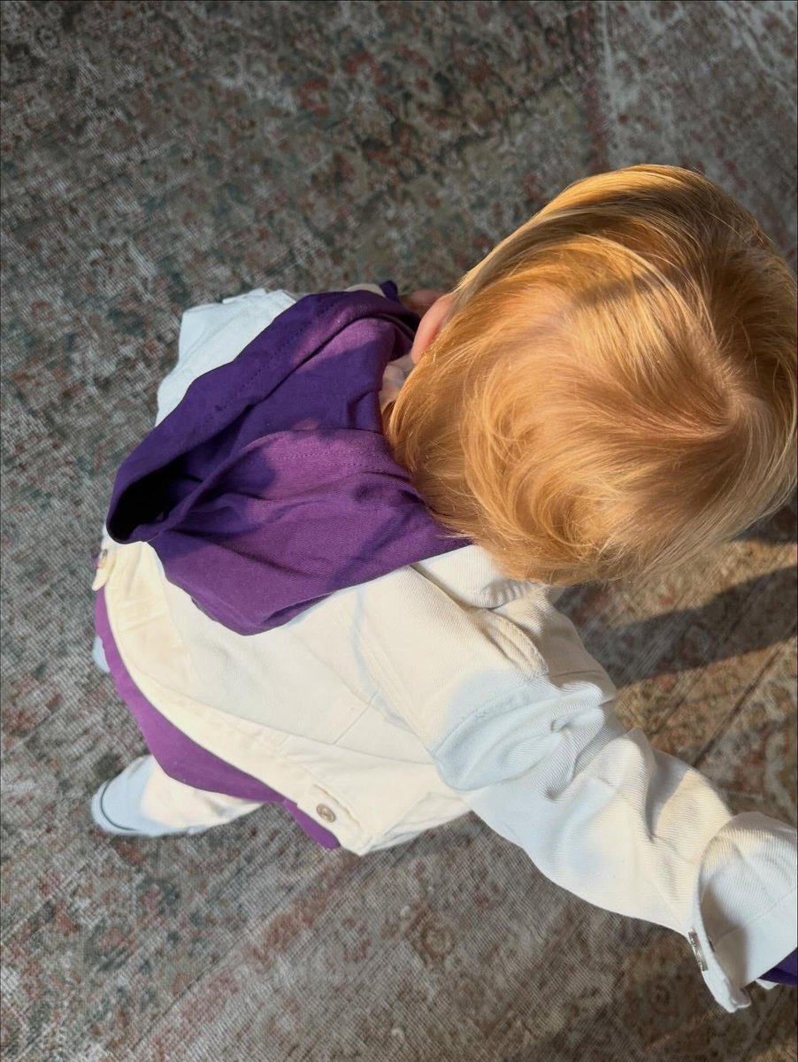 biebersmaniabr's tweet photo. NOSSO MINI JUSTIN! 😭 Hailey Bieber via Instagram: “Feliz Halloween do JBB 🎃🎃🎃💜” https://t.co/HCFikUob5h