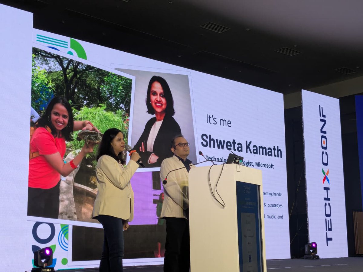 TechXConf's tweet image. 🚀 Session Live at TechXConf 2025!

In Track 1, Vikas Gautam &amp;amp; Shweta Kamath are presenting:

🎯 “Ideation to Production with Azure AI Foundry.”
Discover how to take AI projects from concept to deployment seamlessly using Azure AI Foundry, accelerating innovation and delivering…