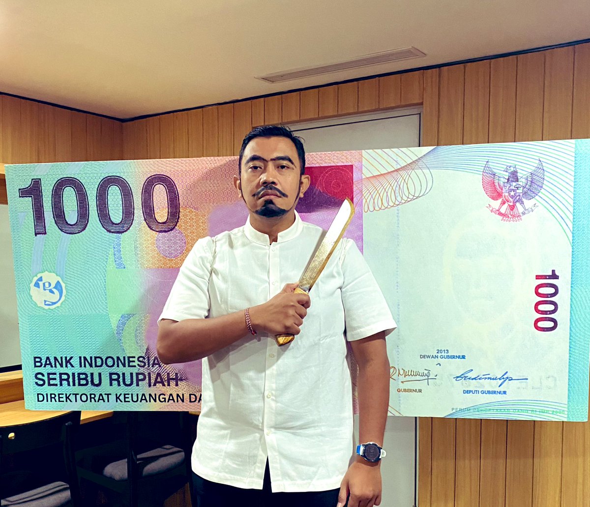 Bukan pesta kostum 🤣🤣