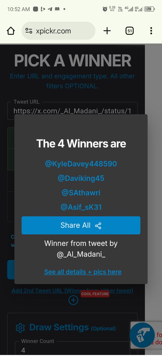 Congratulations to our winners 🎉 🏆 

 @KyleDavey448590 
<a href="/Daviking45/">David Kingsley</a> 
<a href="/SAthawri/">D꙲ E꙲ X꙲ V꙲ I꙲ P꙲ E꙲ R꙲</a> 
<a href="/Asif_sK31/">Aasif Shaikh</a>
 xpickr.com/draw/176199075… 

Kindly DM on how to claim your account