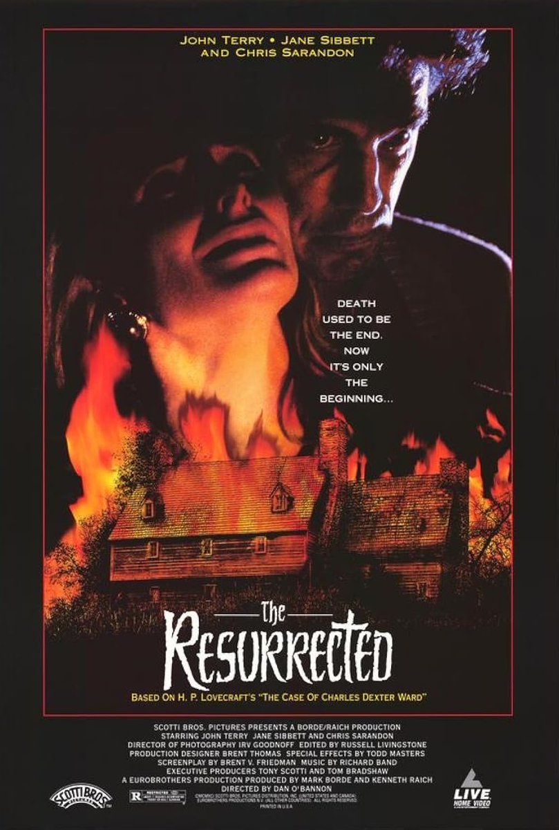 Rodi_pdc's tweet image. Halloween Double Feature 2025:
#TheResurrected &amp;amp; #CastADeadlySpell

A very Lovecraft noir Halloween

#HalloweenDoubleFeature