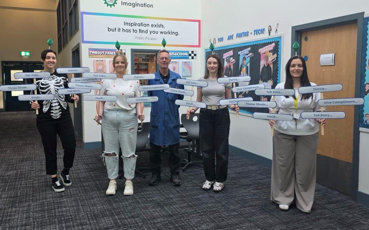 MsMcCready's tweet image. Freaky Friday Part 3: 
Our Technical SIMS and ICT Traitors! 👏👏
@invacadTech @InvacadICT