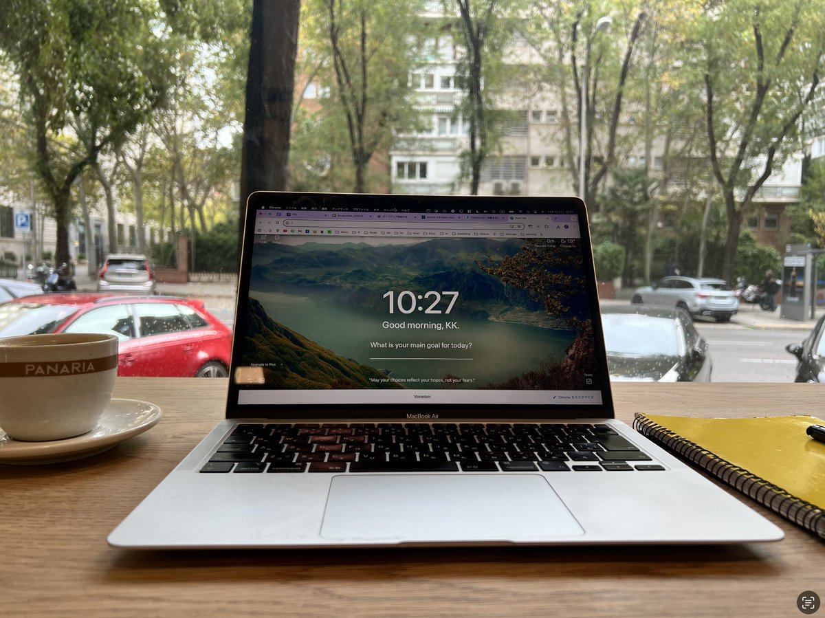 morio_routine's tweet image. 土曜日もいくぜえええええええええええ(やや二日酔いで最高のスタート)