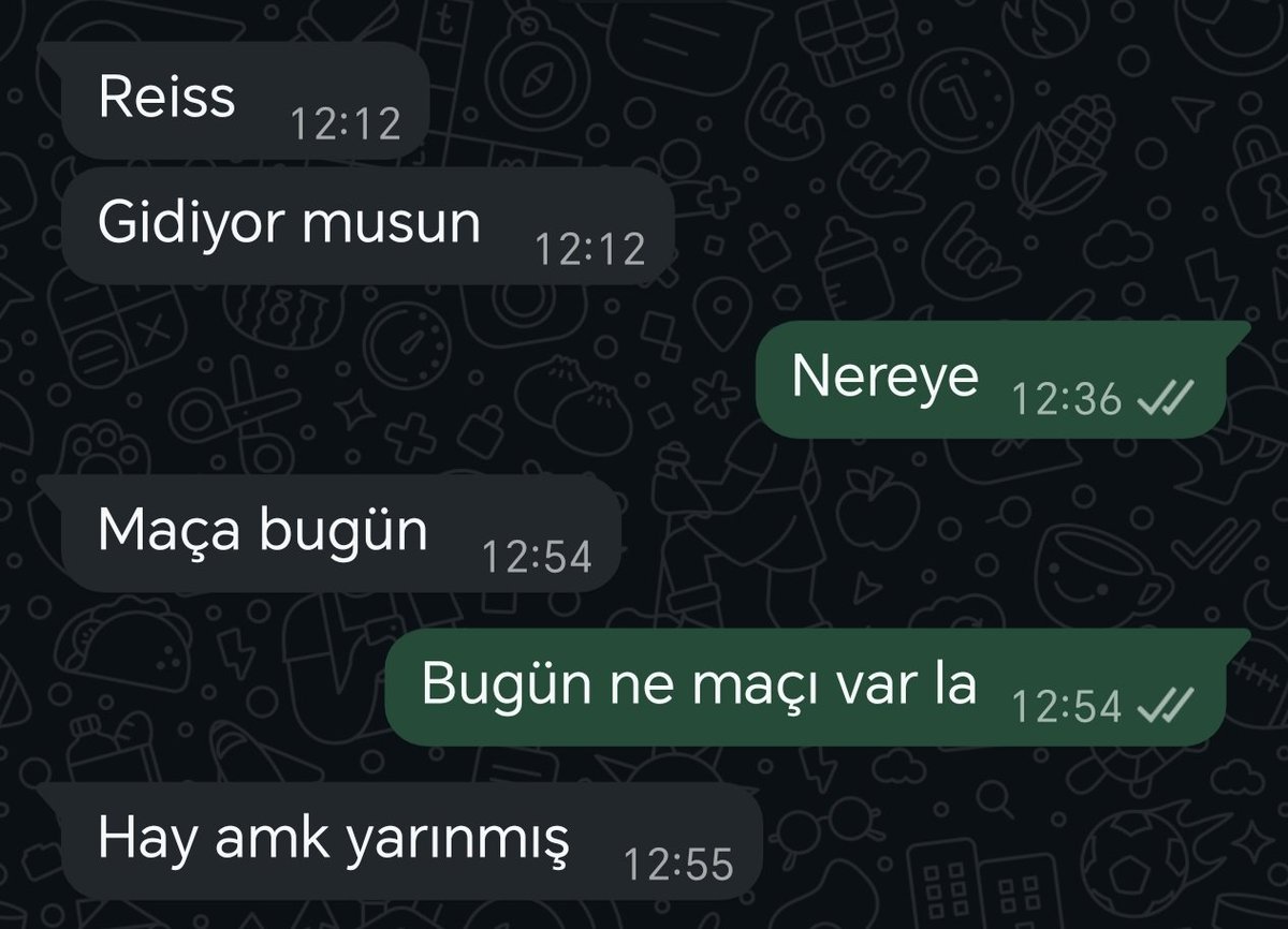 Bizim tayfada gün mefhumu ciddi bir problem haline gelmeye başladı.