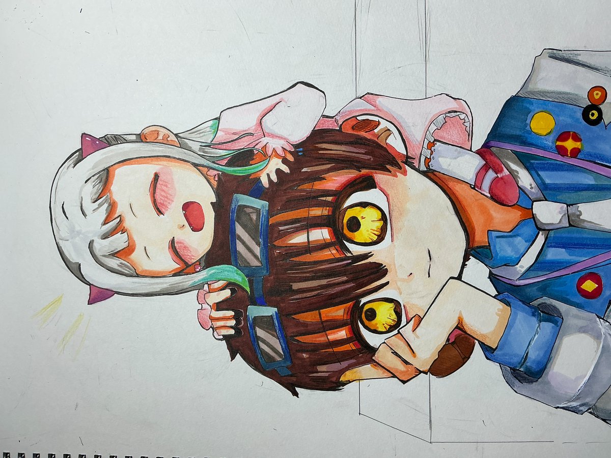 ハロウィンイラスト(? #つかねねめもりー #地縛少年花子くん #イラスト