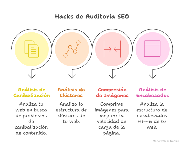 TBooks71167's tweet photo. Auditorías SEO gratuitas. Libera 4 hacks para diagnosticar tu web con Inteligencia Artificial (IA). Analiza canibalización, clústeres, encabezados H1-H6. Ideal para expertos. ¡Audita en 10 minutos!

https://t.co/wt2f9YHFt6

#SEOIA #HerramientasSEO #AuditoriaSEO #TechEbooks https://t.co/pcvAp9NZIO