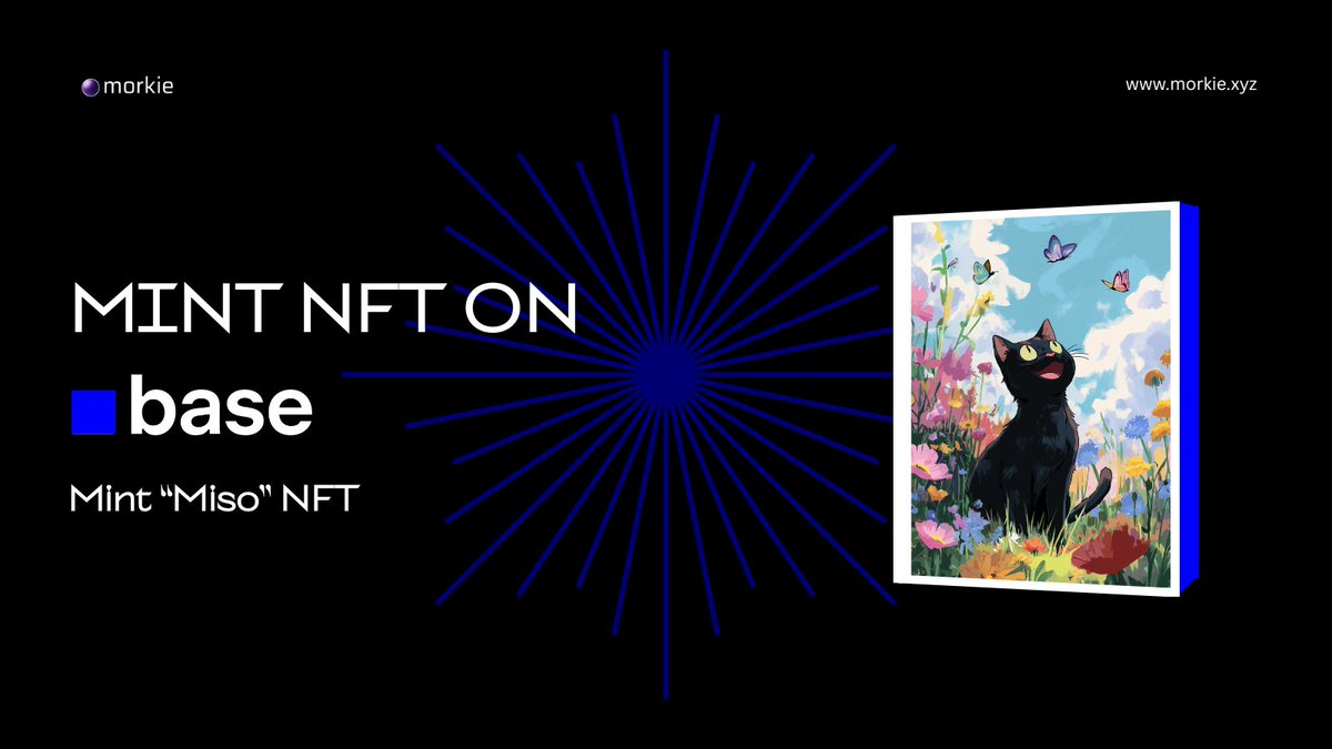 _morkie's tweet image. Mint NFT On Base

💠 Mint Now: morkie.xyz/miso

Like, RT &amp;amp; leave your wallet address below ⚡