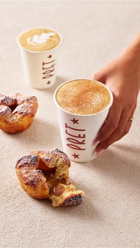 Happy 1st November everyone! 🍂🎃

Kick off the new month with a Pumpkin Spice Latte from <a href="/Pret/">Pret</a>, your favourite classic with a cosy seasonal twist (also available iced!) ☕