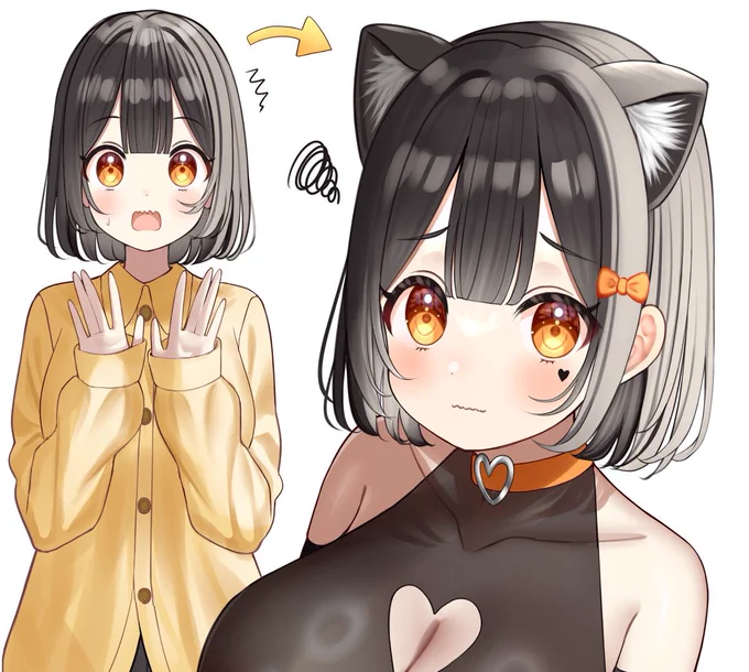【支援者さん限定】 罰ゲームでハロウィンのえっちな仮装を着せられてしまう後輩ちゃんをFANBOXに投稿しました! よろしければ是非ご覧下さい…! 【FANBOX】