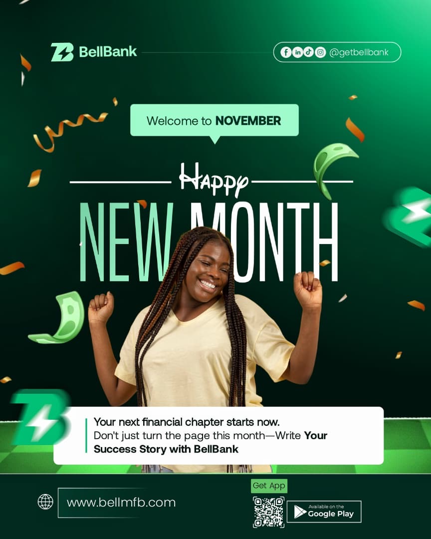 Every month we’re reminded how much your trust means to us.
As we begin this new month, we renew our promise to keep banking safe, simple, and satisfying.
Happy new month. #BellBank
