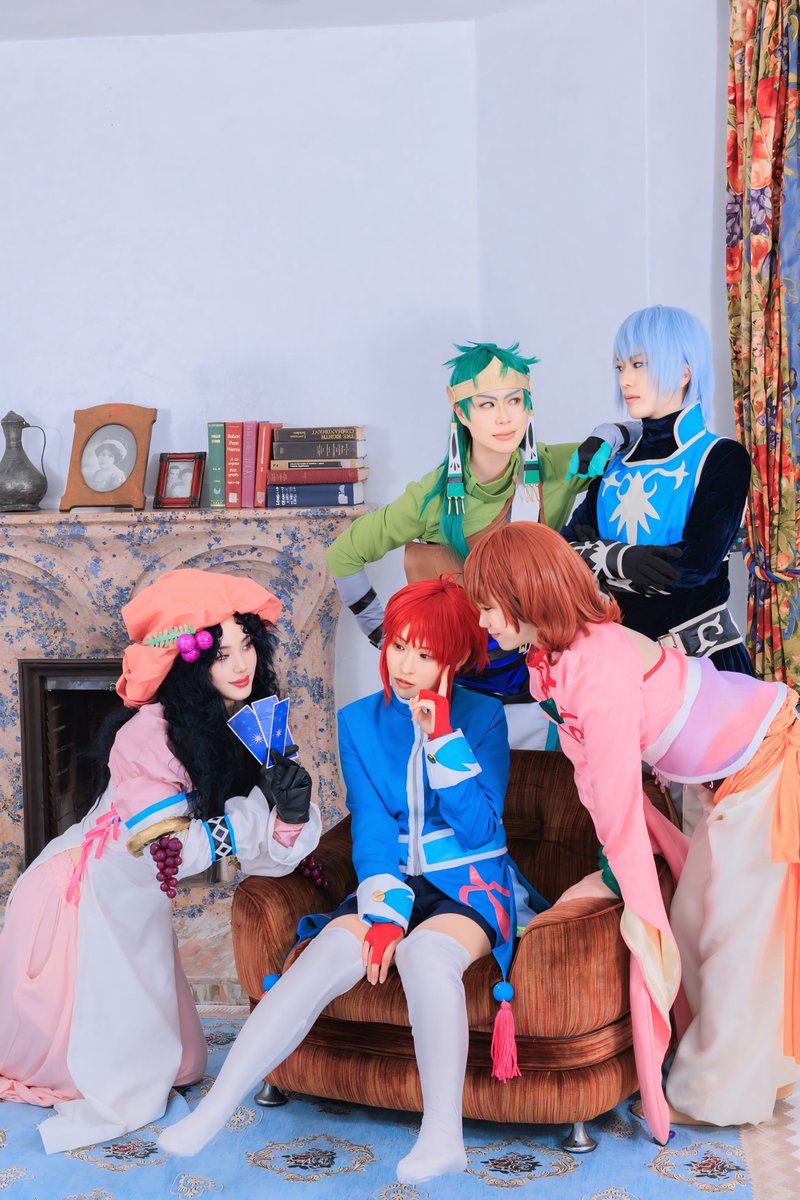 【Cosplay】

Tales of Rebirth/テイルズオブリバース

ヴェイグ🧊心
マオ🔥漓吁
アニー☔️地井川あみこ
ティトレイ🌳紫水海里
ヒルダ⚡️てくの🍇🌱
Photo📸ナガシー

#令和のフォルス大暴走TOR併せ