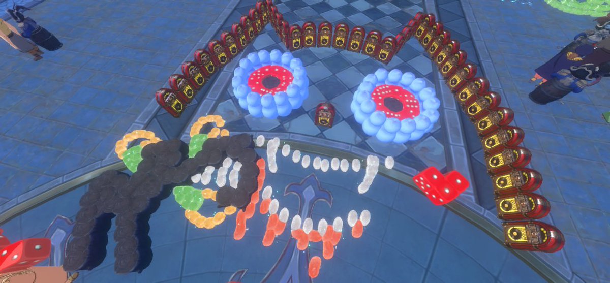 #ニノクロ写真部
＃ニノクロ
ホーンテッドエンビ
紳士淑女のみなさま、ようこそ呪われたエンビ南門へ

お腹を空かせた亡霊達が皆様をお待ちしております

...いちごジャムです