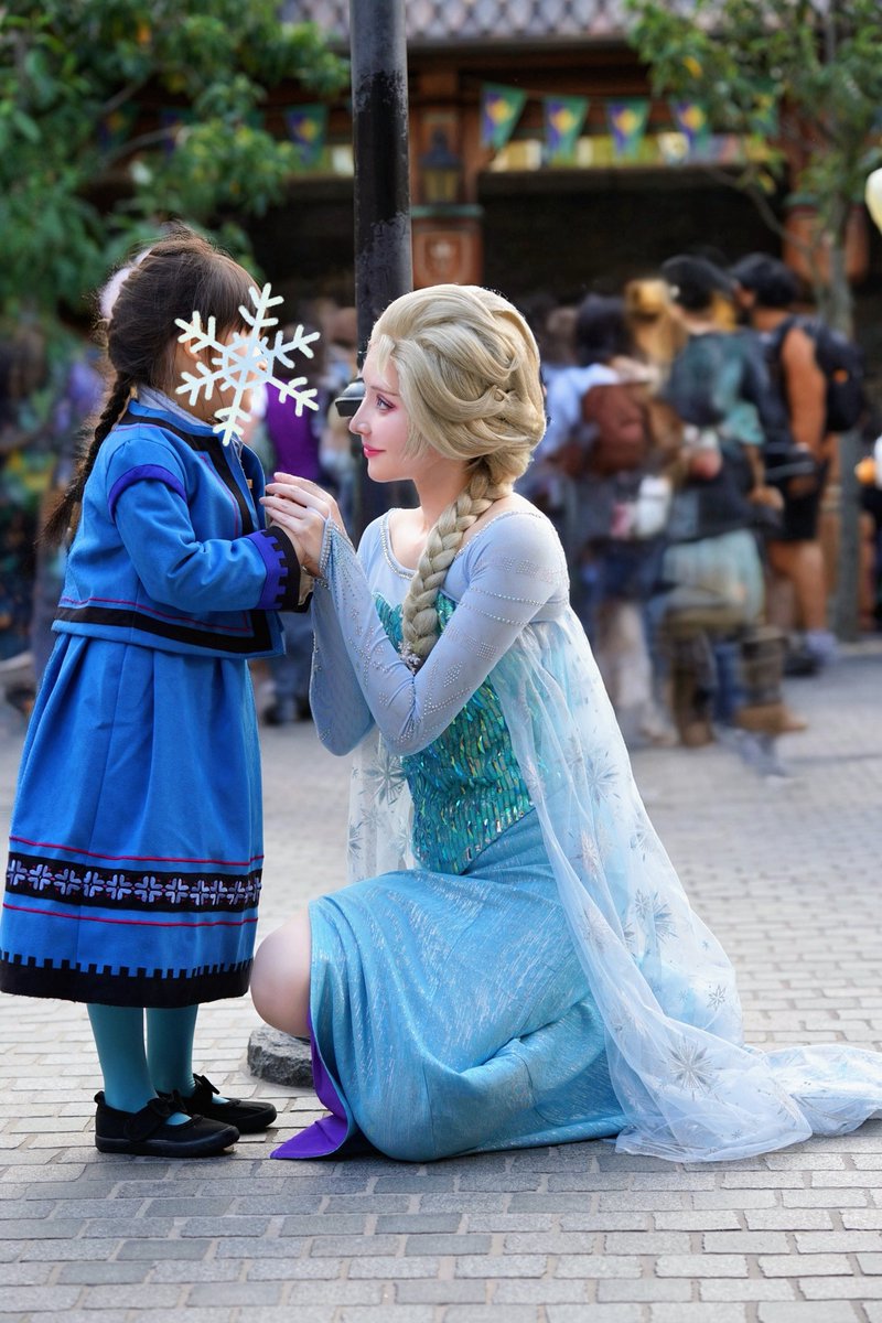 エルサ 氷ドレス ⚠️Ｄハロ間に合います‼️ エルサ 氷ドレス ⚠️Dハロ間に合います‼️ 氷エルサ 衣装 ドレス