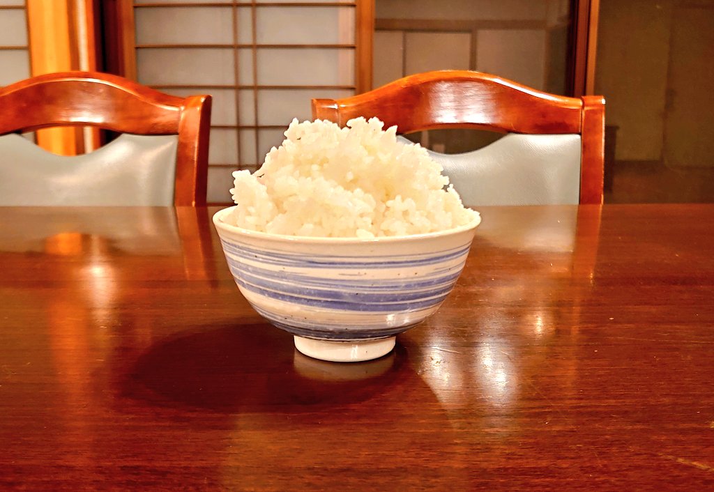 ご飯は大盛です…🍚