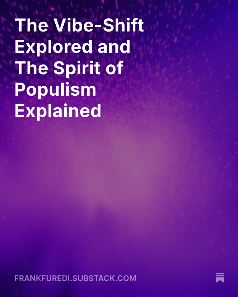 The phrase vibe shift is used in a variety of different contexts. It can refer to changes in taste, fashion, music even in the sphere of spirituality. According to a columnist in The New York Times, America is experiencing a ‘spiritual vibe shift’ and is in the ‘middle of a