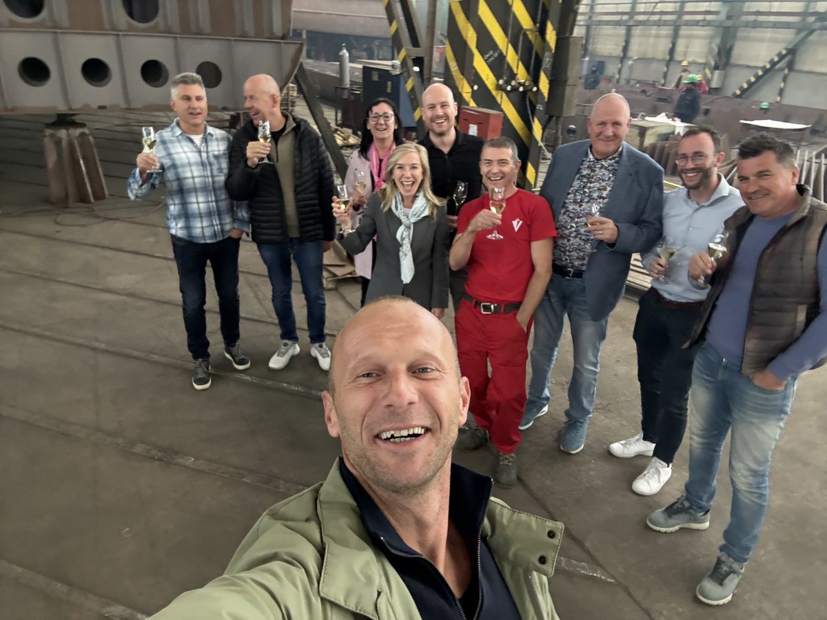 30/10 Keel-laying ceremony AmaFiora at VAHALI ZASAVICA 🇷🇸