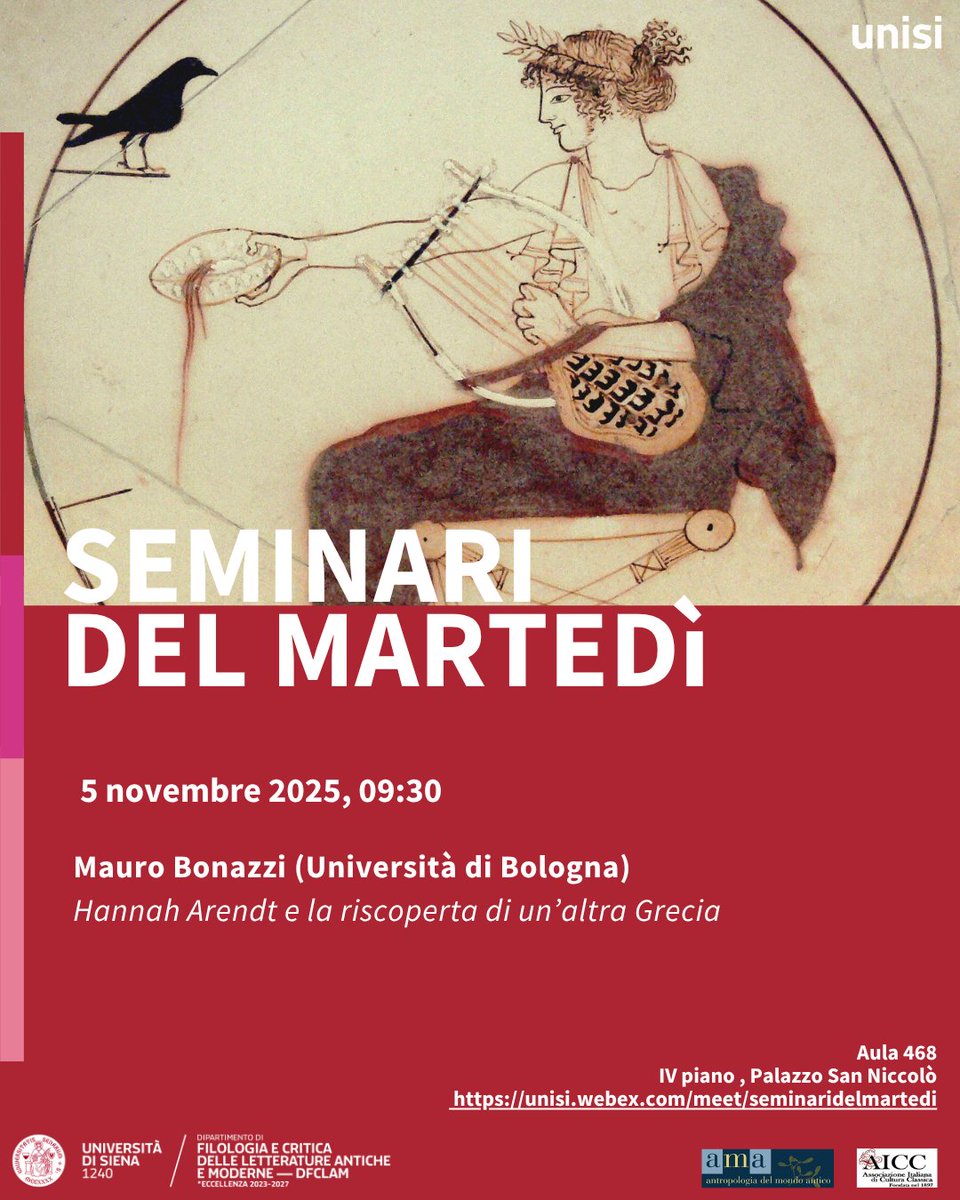 mercoledì 5 novembre, a Siena (e nel pomeriggio, alle 17.30, presentazione de Il demone della nostalgia presso  Biblioteca Comunale degli Intronati)
<a href="/Einaudieditore/">Einaudi editore</a>