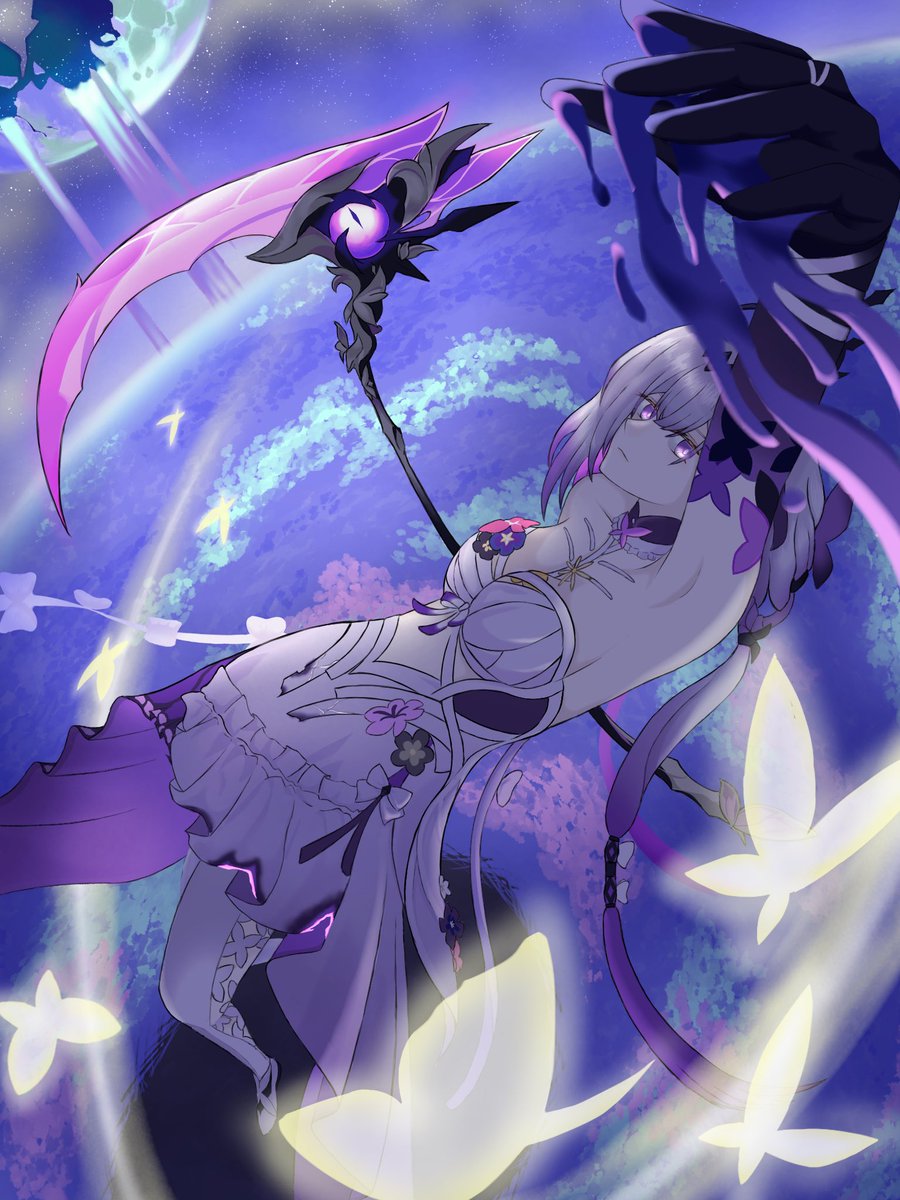 再掲です。

【崩壊：スターレイル】から、キャストリス

#作品を載せて自分の作品を知ってもらおう