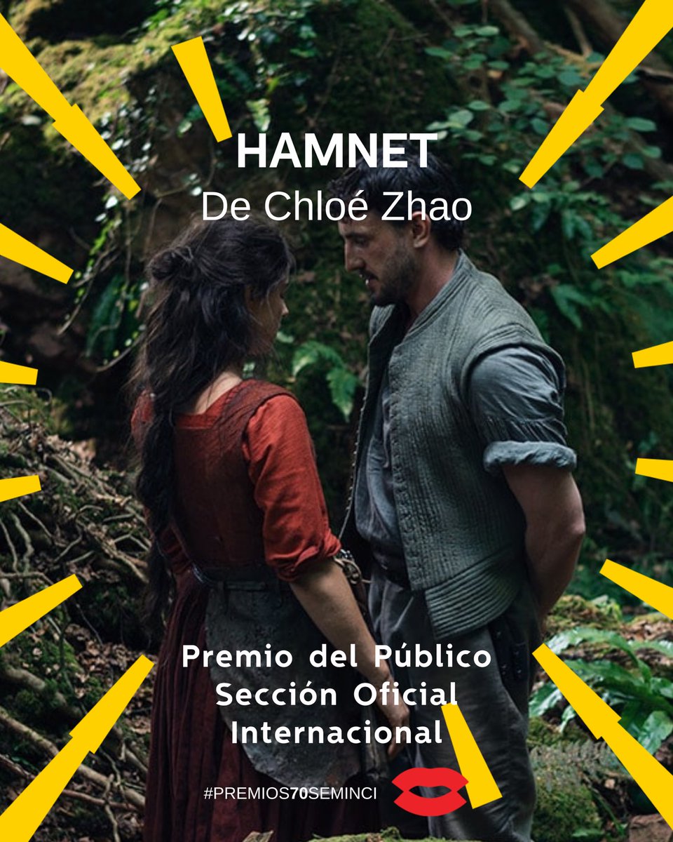Seminci_oficial's tweet image. 🏆 Premio del Público Sección Oficial Internacional para

𝘏𝘢𝘮𝘯𝘦𝘵 de 𝗖𝗵𝗹𝗼𝗲́ 𝗭𝗵𝗮𝗼